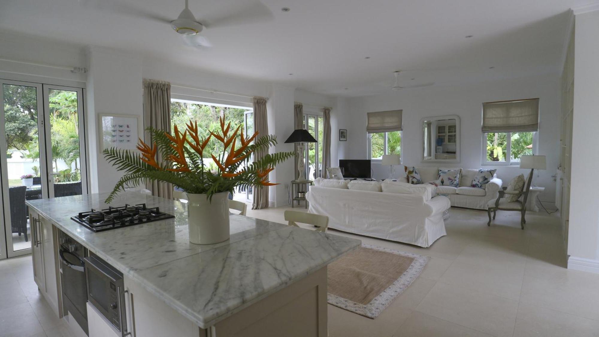 Villa Blanc Beau Vallon  Esterno foto