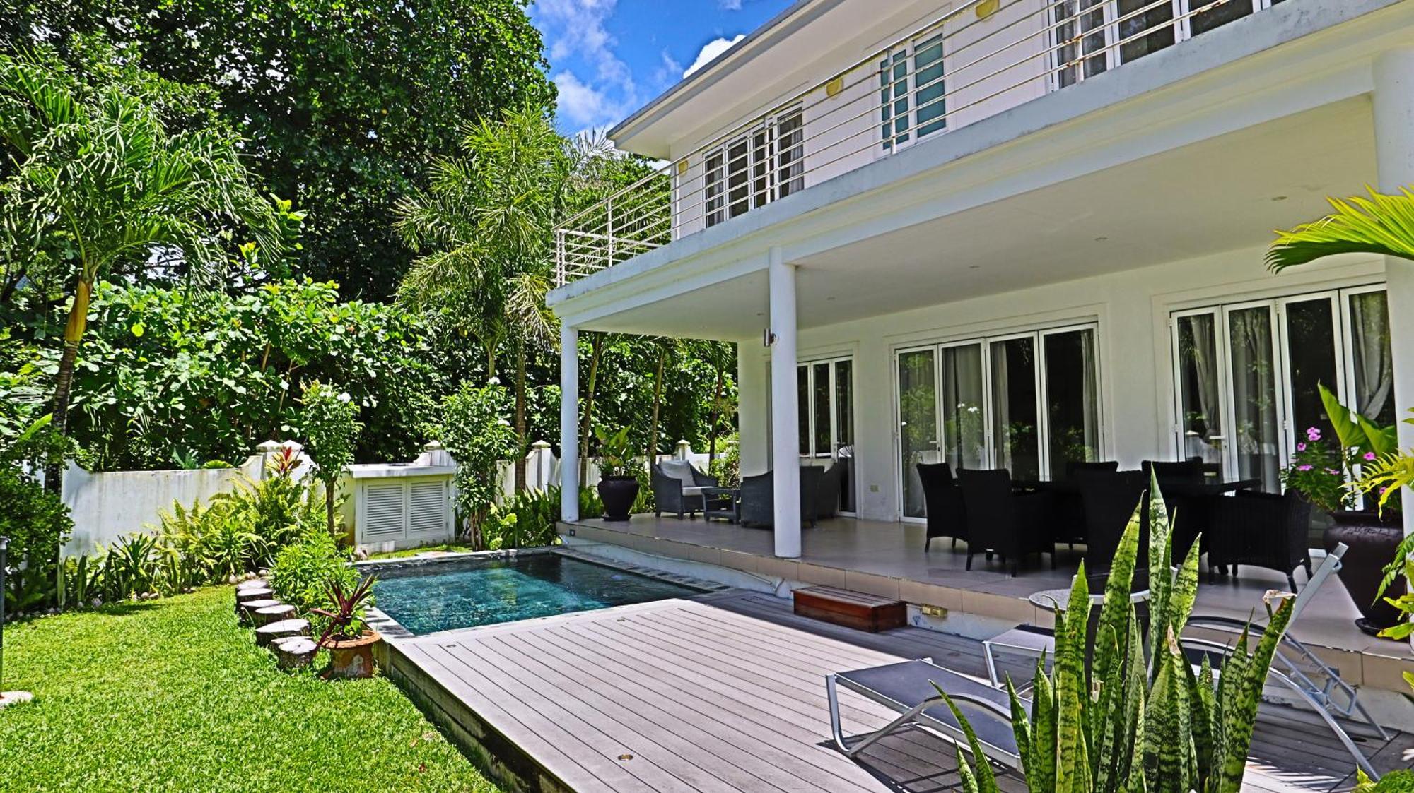 Villa Blanc Beau Vallon  Esterno foto