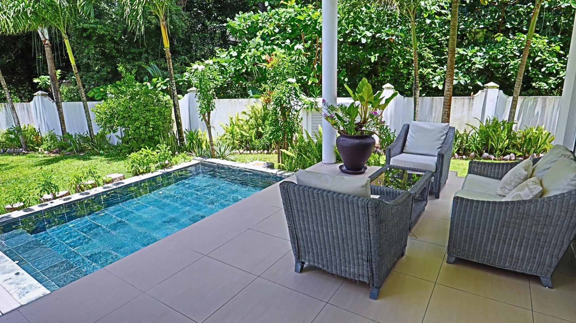 Villa Blanc Beau Vallon  Esterno foto