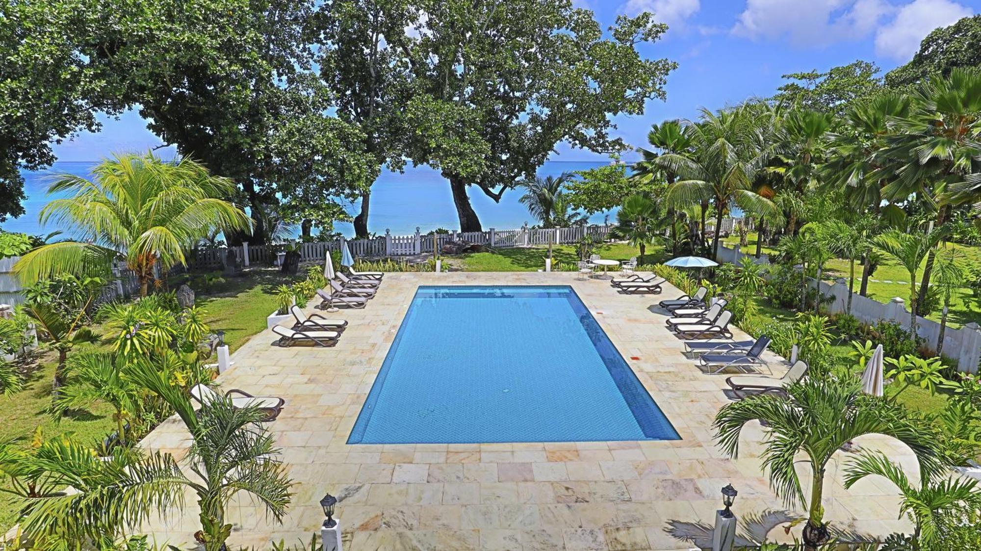 Villa Blanc Beau Vallon  Esterno foto